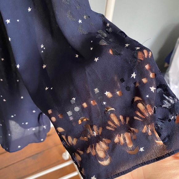 Maeve Teni laser cut blouse - Picture 3 of 6